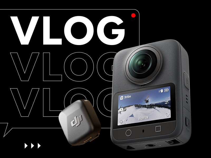 Osmo 360 Vlog Bundle (DJI Mic Mini)